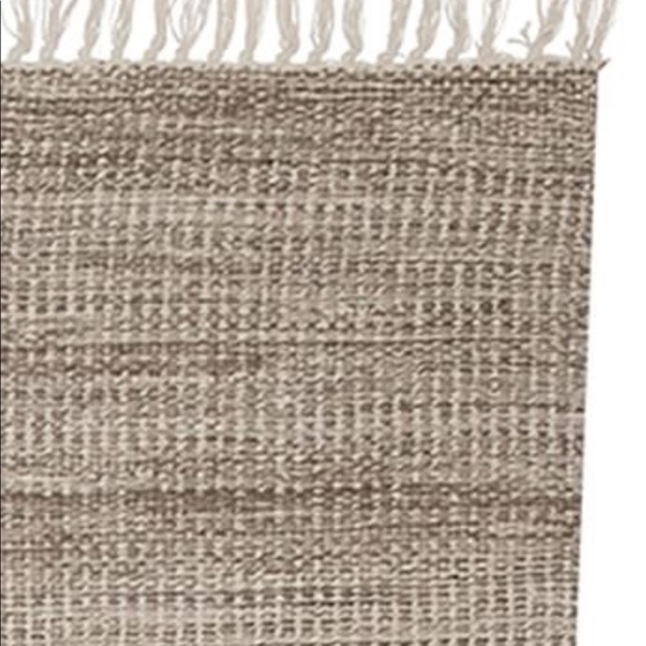 New Pottery Barn Rustic Jute Wool Kilim Rug Mats - Picture 8 of 8